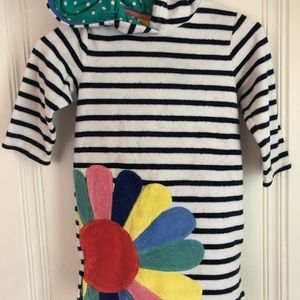 Mini Boden Towelling Beach Dress/Cover Up
